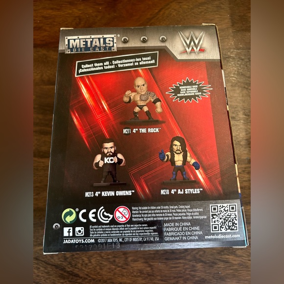 AJ Styles Metals Die Cast Collectable - Picture 2 of 5